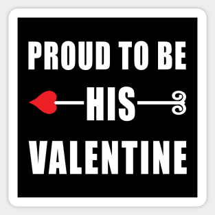 Valentine's Day Couple Gift Idea | His Valentine Sticker